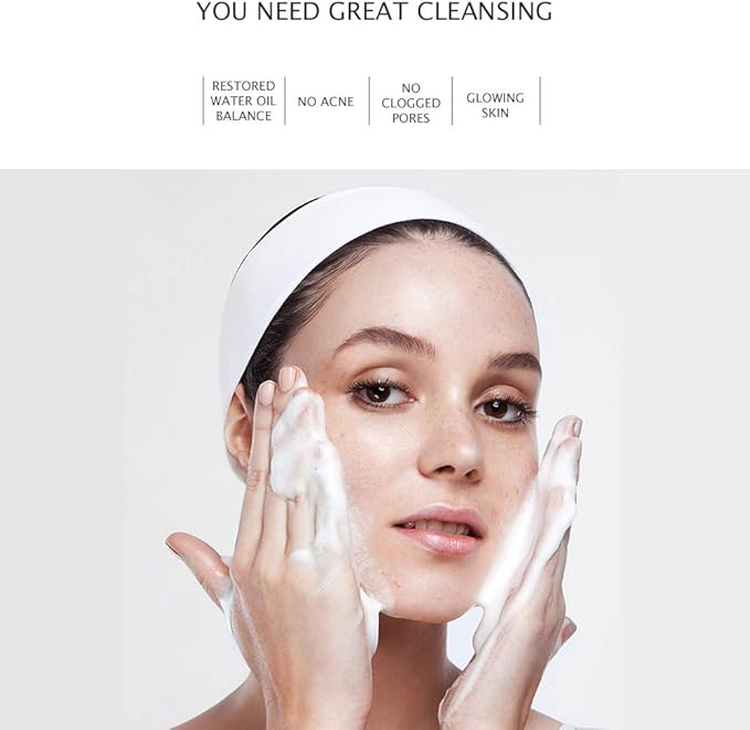 Amino Acid Cleansing Facial Anti-Acne Essence Moisturizing Removed Mites Natural Ingredients Water-Oil Balance