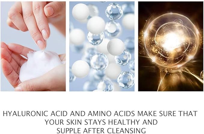 Amino Acid Cleansing Facial Anti-Acne Essence Moisturizing Removed Mites Natural Ingredients Water-Oil Balance